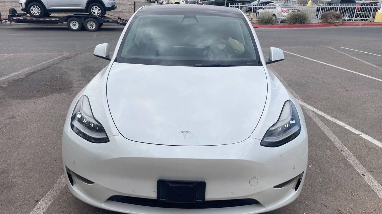 TESLA MODEL Y 2021 5YJYGDED1MF113982 image